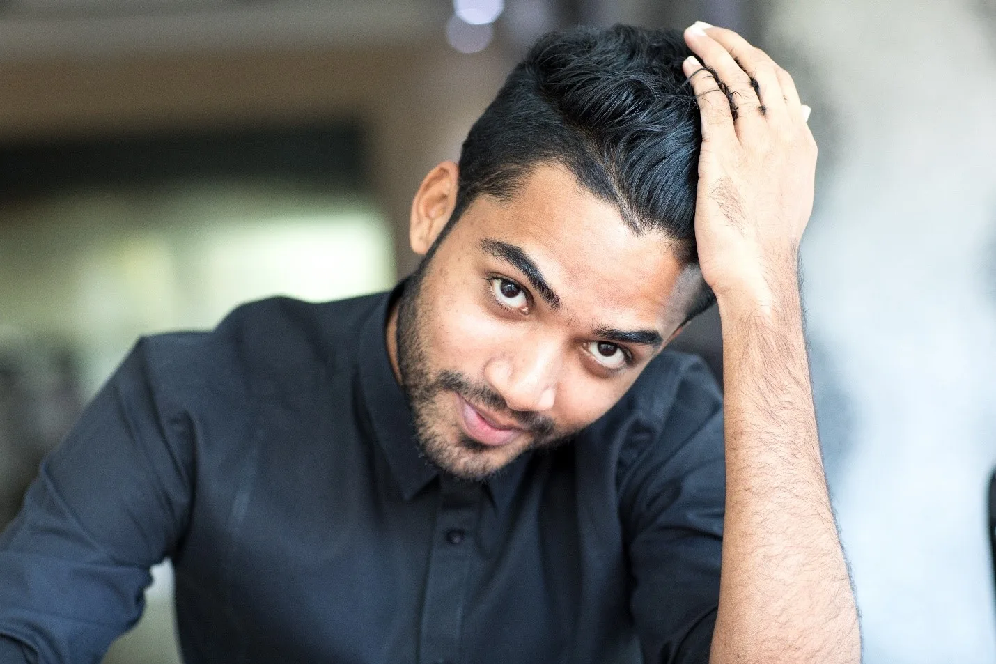 Men hair care for winter