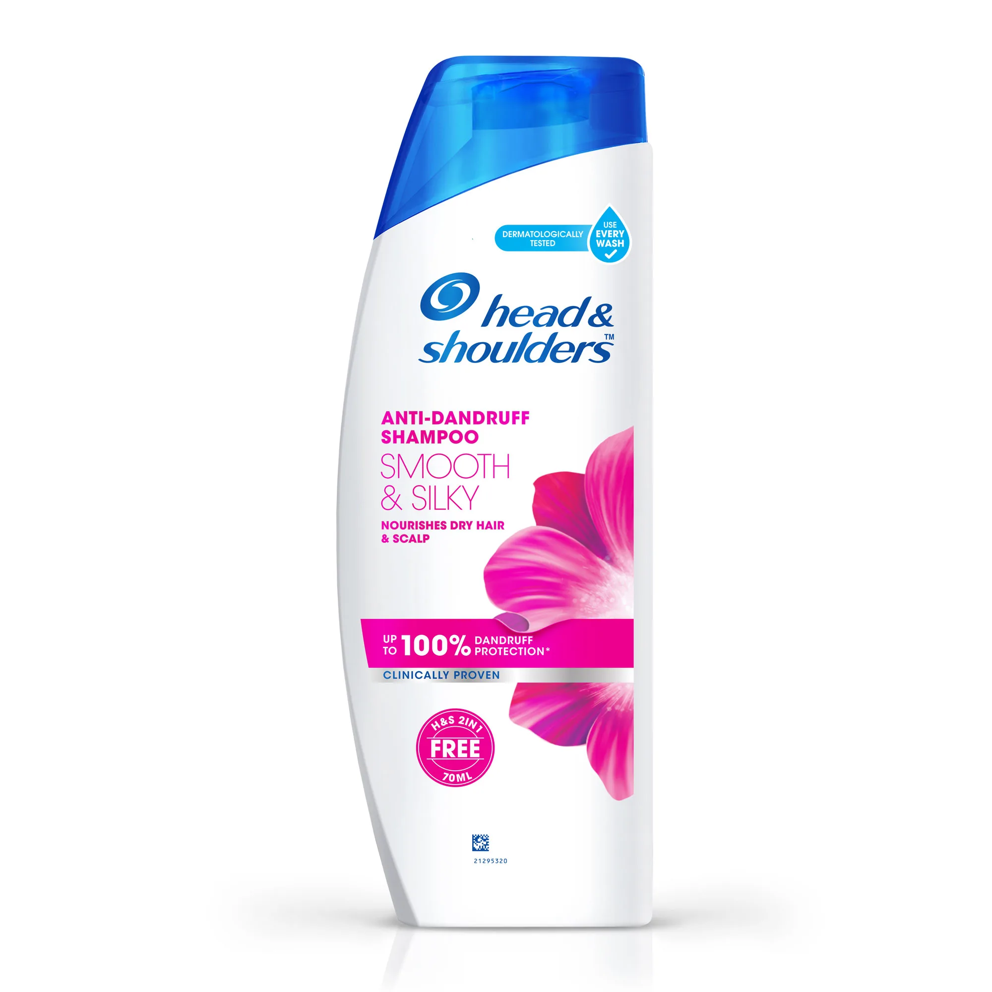 Smooth & Silky Anti-Dandruff Shampoo Supreme Scalp Soothing Conditioner with Argan Oil & Aloe Vera For Itchy Scalp