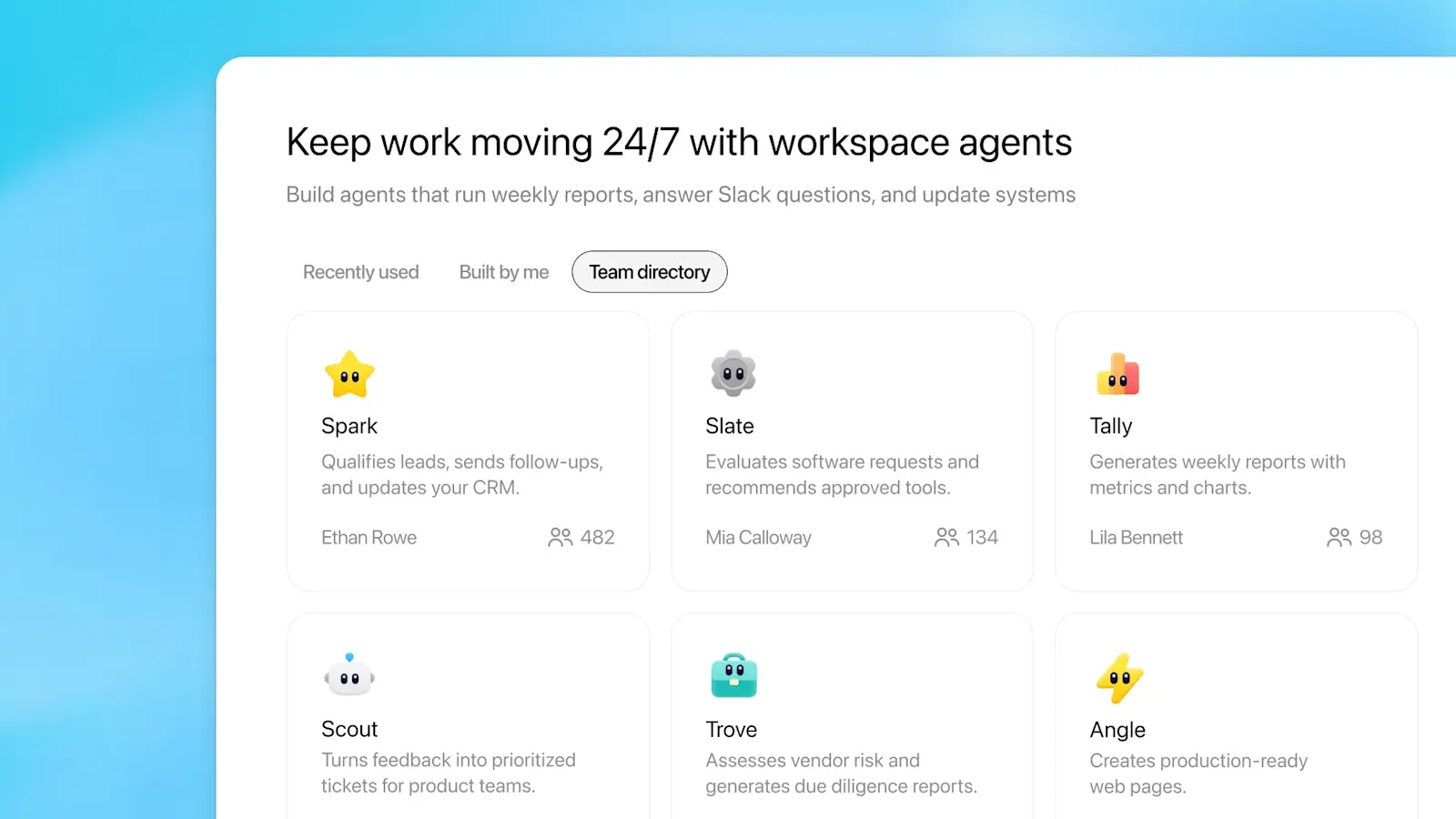 OpenAI представляет Workspace Agents — преемника кастомных GPT для предприятий с возможностью интеграции со Slack, Salesforce и другими сервисами