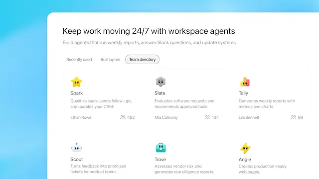 OpenAI представляет Workspace Agents — преемника кастомных GPT для предприятий с возможностью интеграции со Slack, Salesforce и другими сервисами