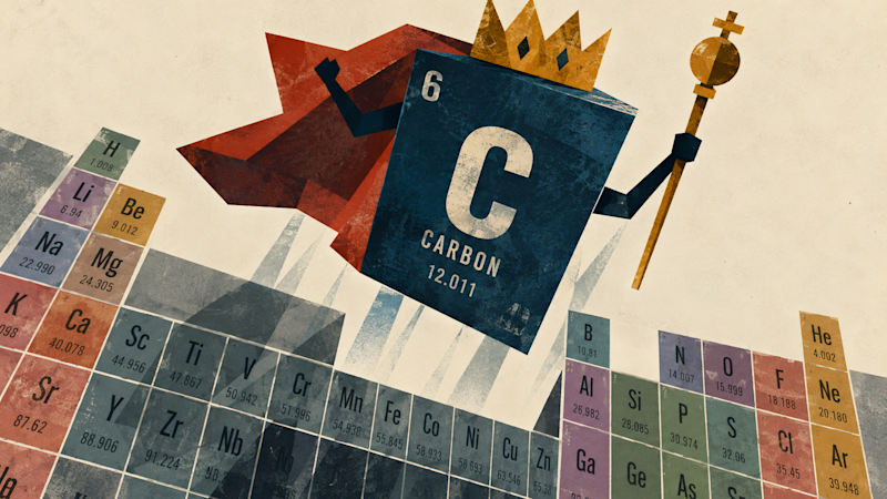 https://images.ctfassets.net/jdtwqhzvc2n1/4OAOGOnNyN9WsGPOlCF5Nz/1956dd2e778b2ae3e0b794a804f1c92b/Carbon_King_Rising_Above_the_Periodic_Table__1_.png?w=800&q=75