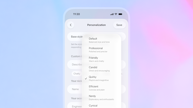 OpenAI запускает GPT-5.1 с новыми функциями