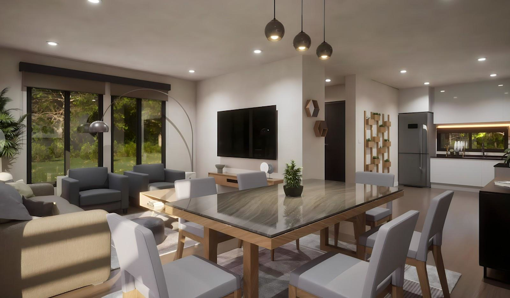 ARCBuild’s volumetric homes feature modern, efficient interiors designed for comfort and sustainability, delivering quality that meets both developer ROI goals and ESG standards.