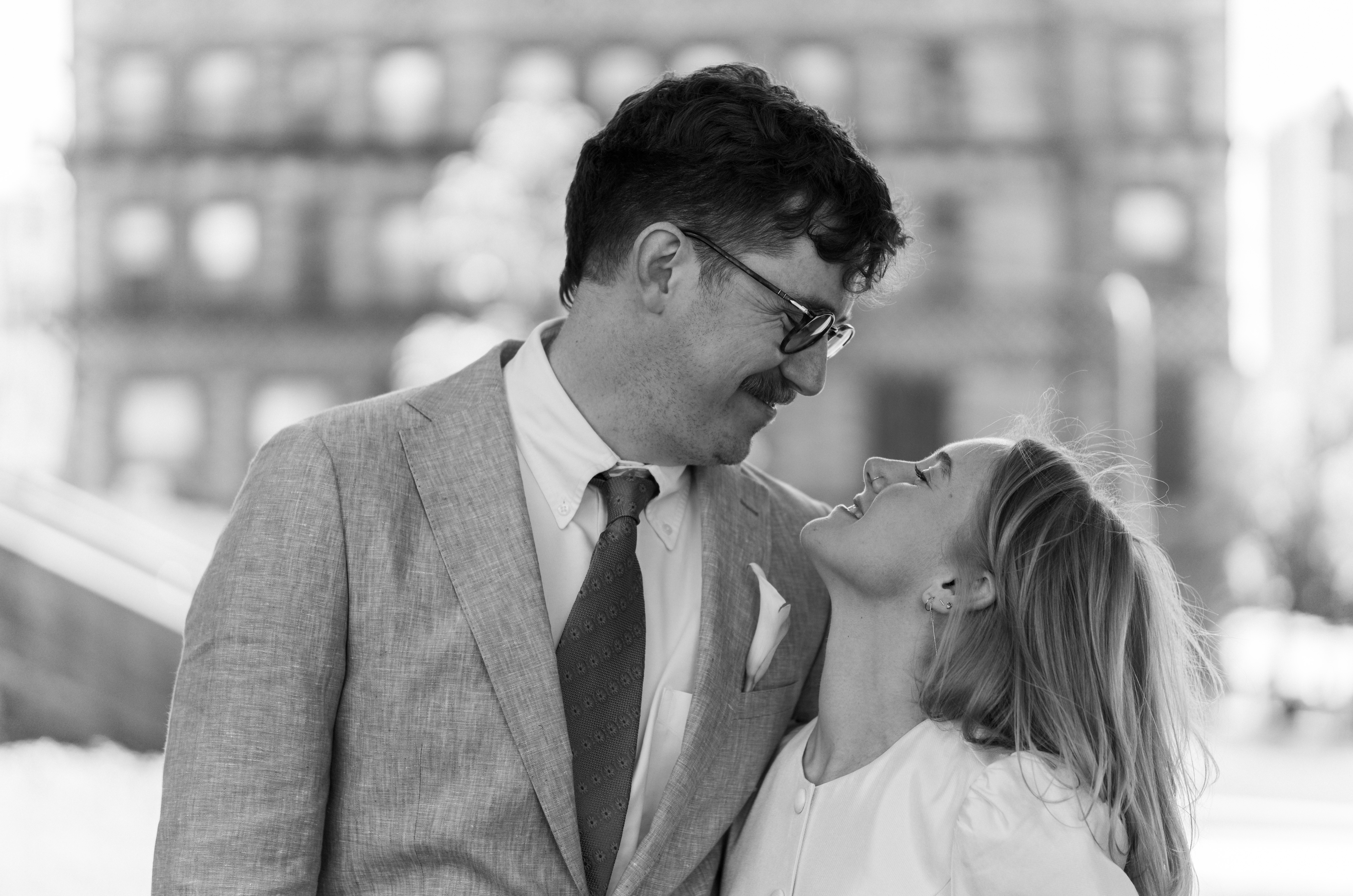 Nick and Charlotte at Cambridge City Hall