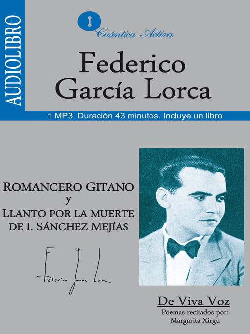 Portada libro Romancero Gitano y Llanto por la muerte de I. Sanchez Mejías