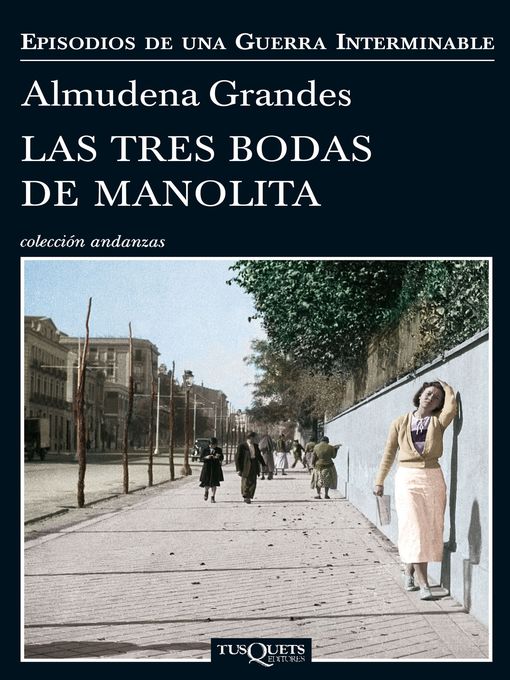 Portada libro Las tres bodas de manolita