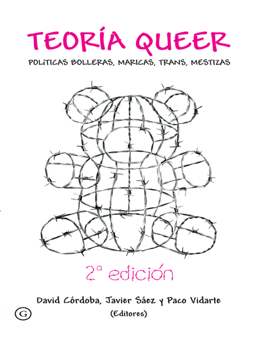 Portada libro Teoría queer Políticas bolleras, maricas, trans, mestizas