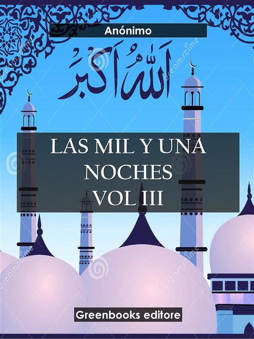 Portada libro Las mil y una noches 