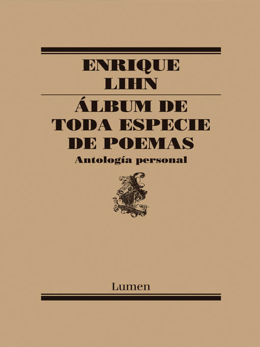 Portada libro Álbum de toda especie de poemas