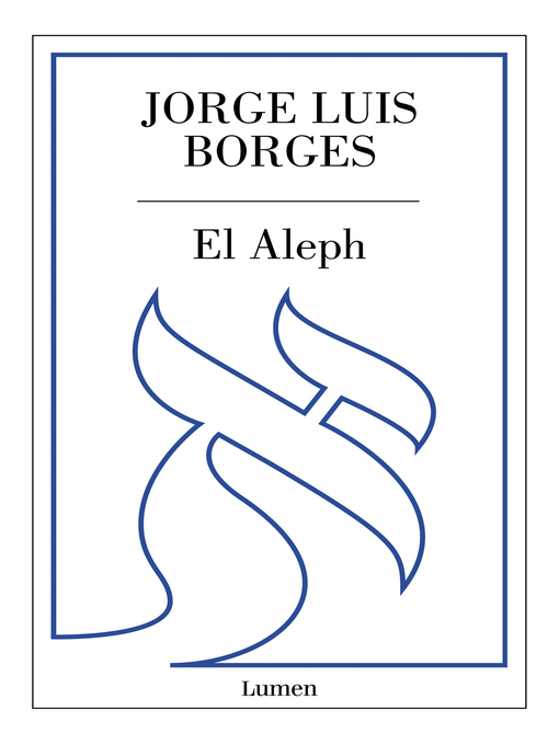 Portada libro El Aleph