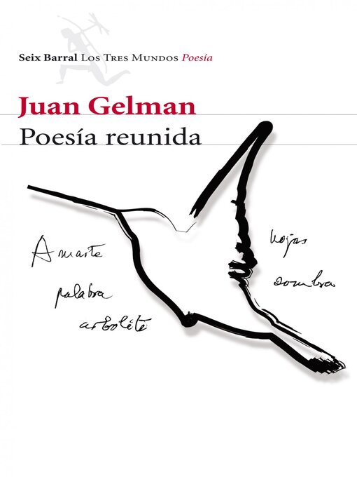 Portada libro Juan Gelman   Poesía reunida