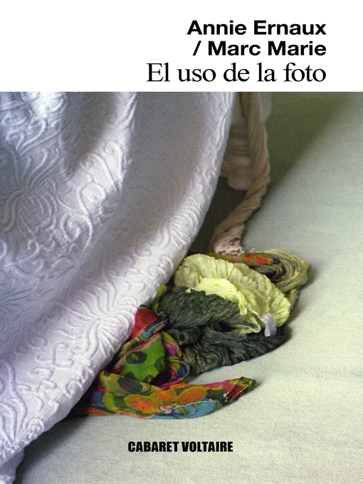 Portada libro El uso de la foto