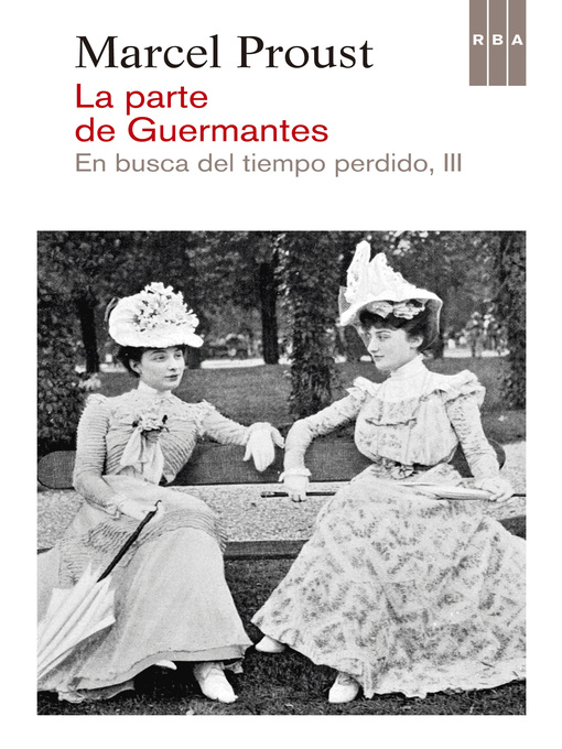 Portada libro En busca del tiempo perdido 3