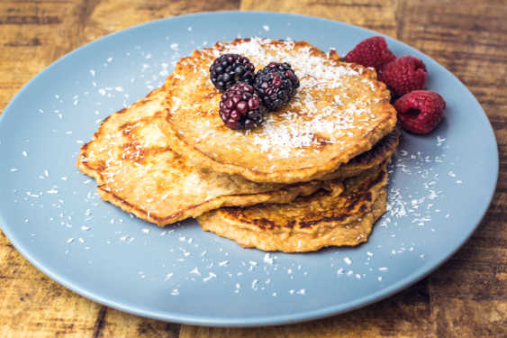 Ontbijt citroen/yoghurt pannenkoekjes door Fitfoodforty