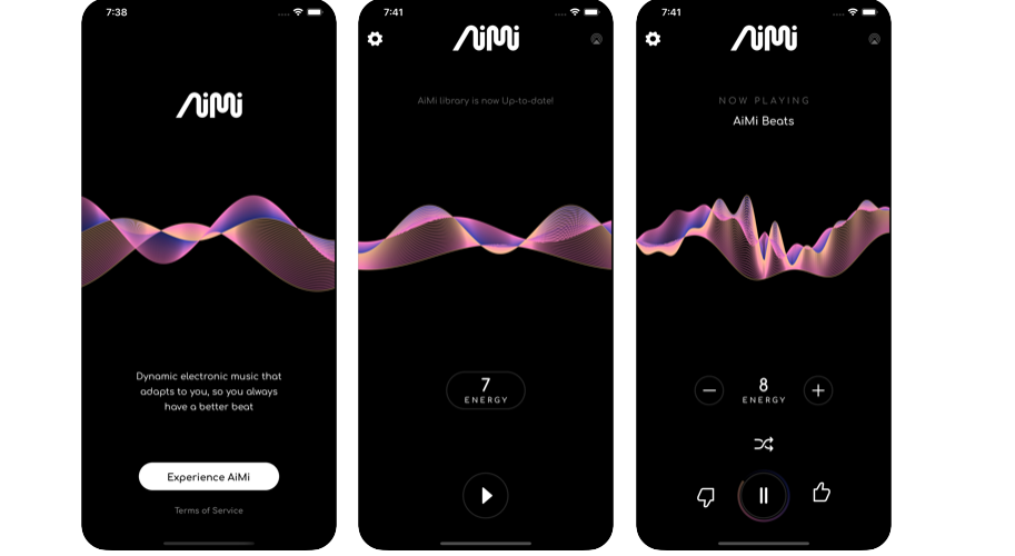 Aimi app uses AI to provide adaptive electronic music