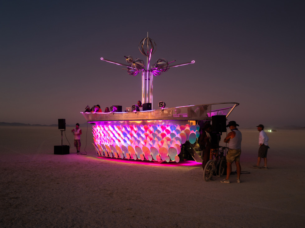 Burning Man-born DJing art car blossoms in Austin