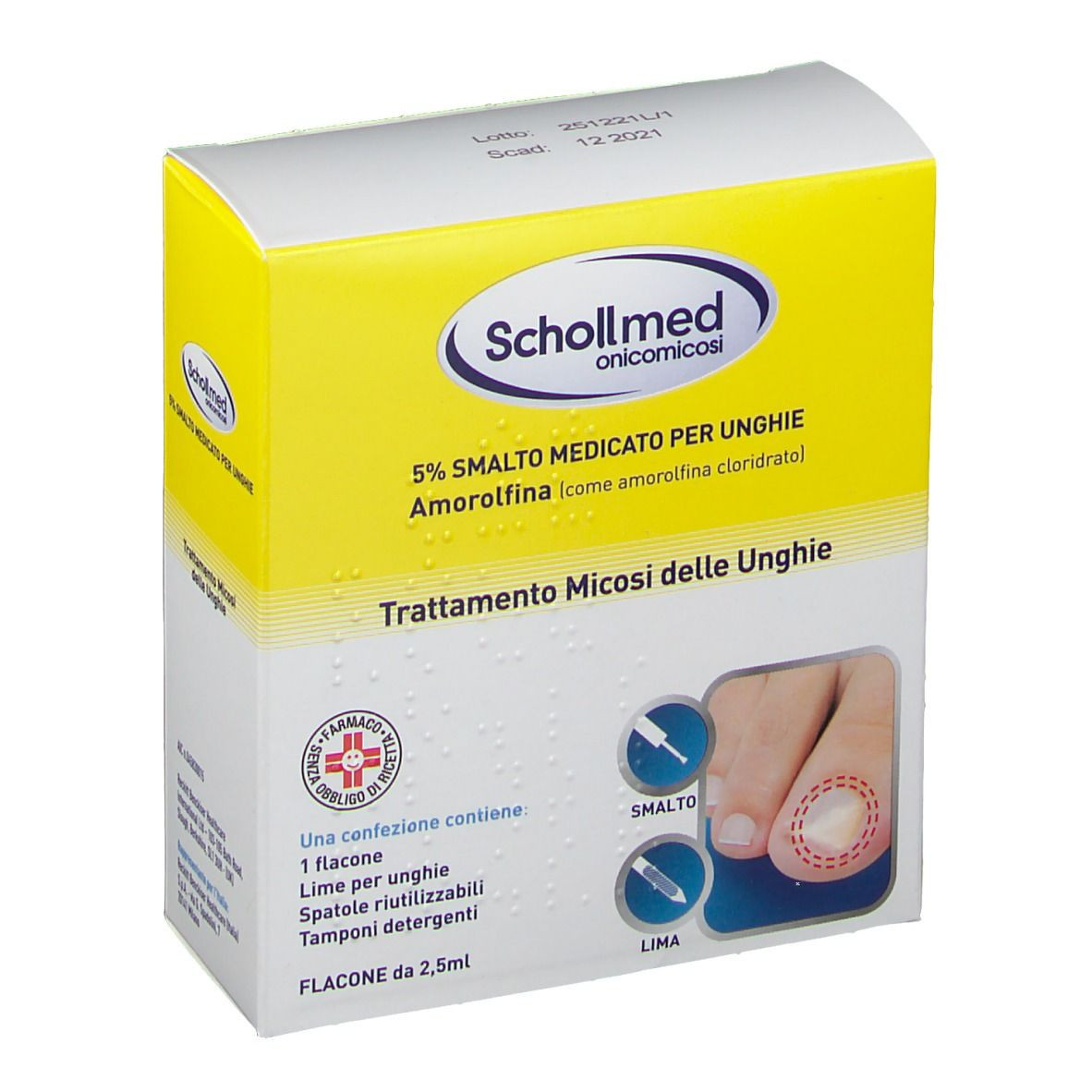  Schollmed Onicomicosi*2,5Ml 5%  - 1