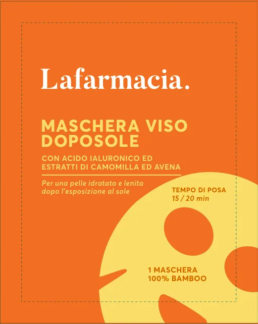 Maschera doposole Lafarmacia.