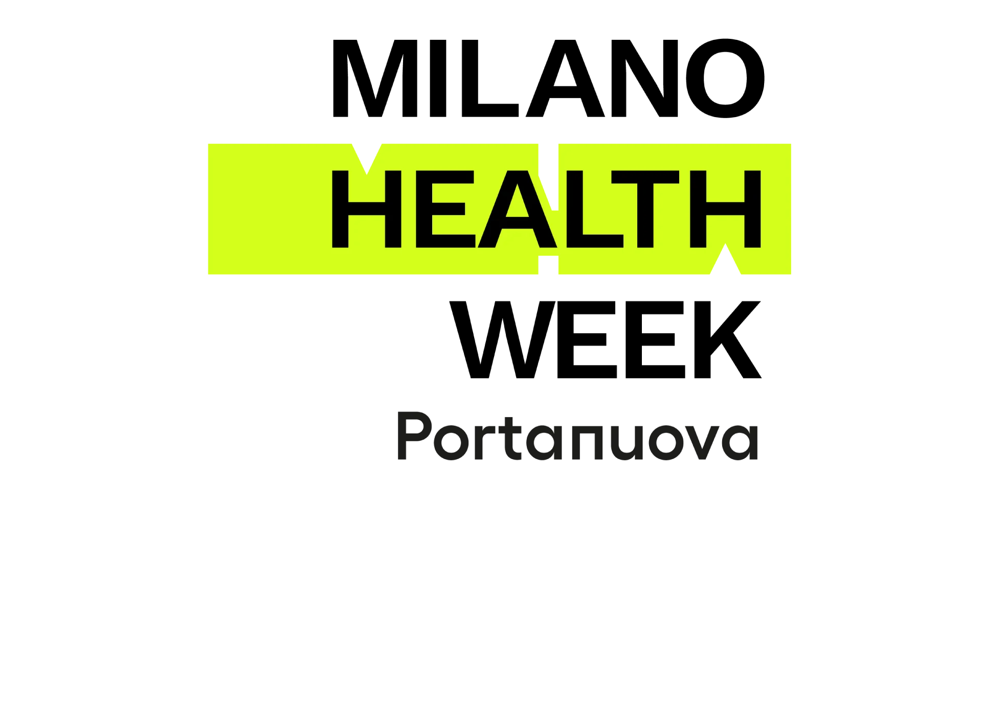 Milano Health Week - Portanuova