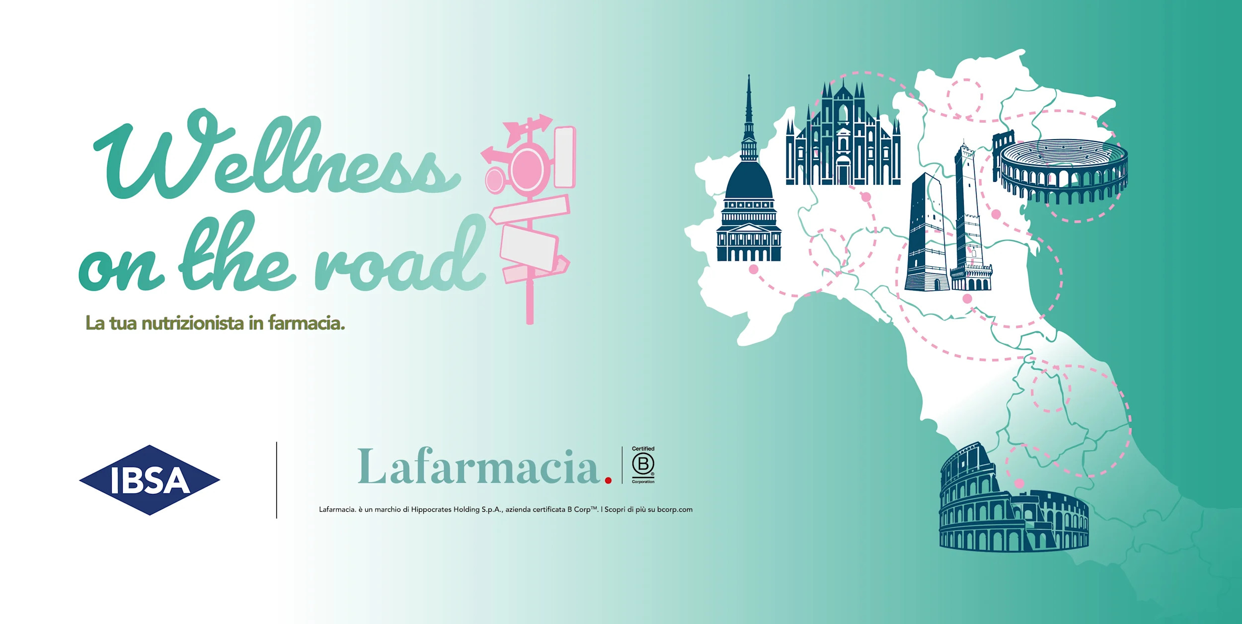 wellnes on the road banner alto