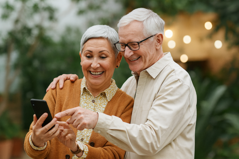 Anziani controllo dell'udito