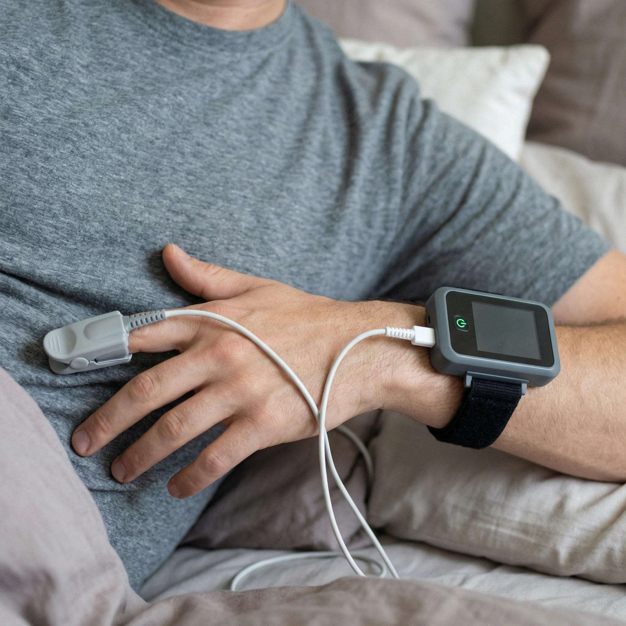 monitoraggio apnee notturne