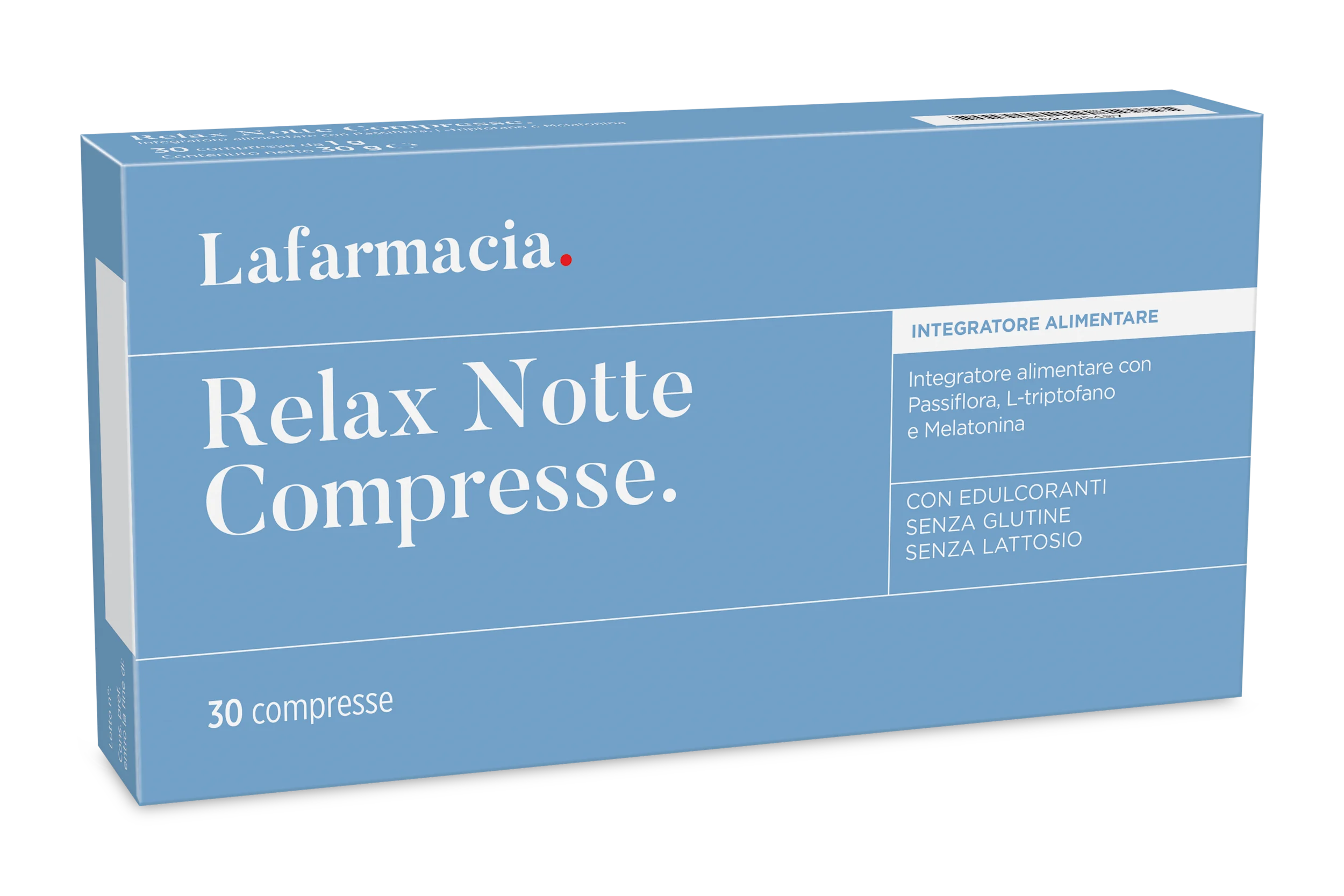 Relax Notte Compresse - Integratore alimentare - Scatola 30 compresse