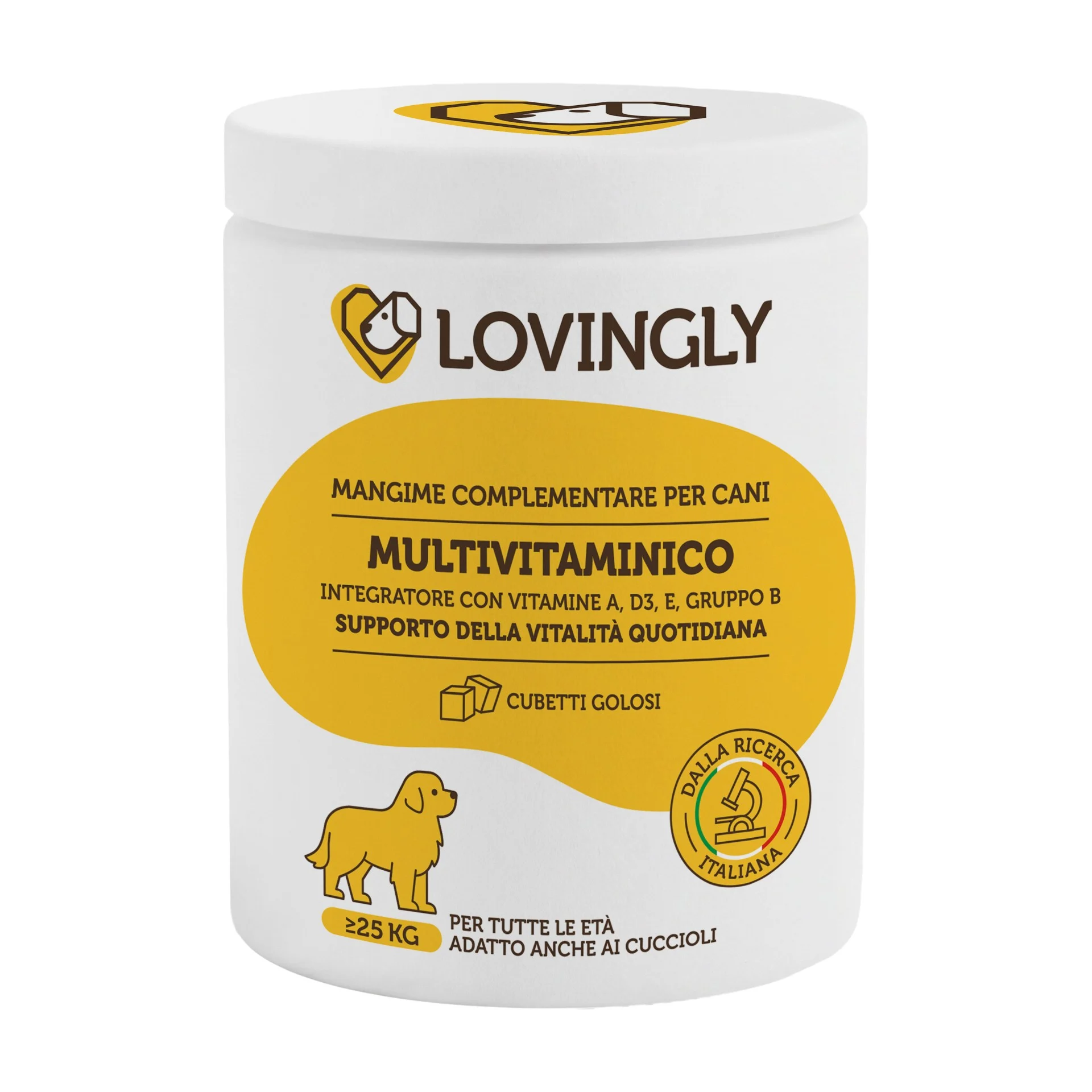 integratore multivitaminico cane fronte