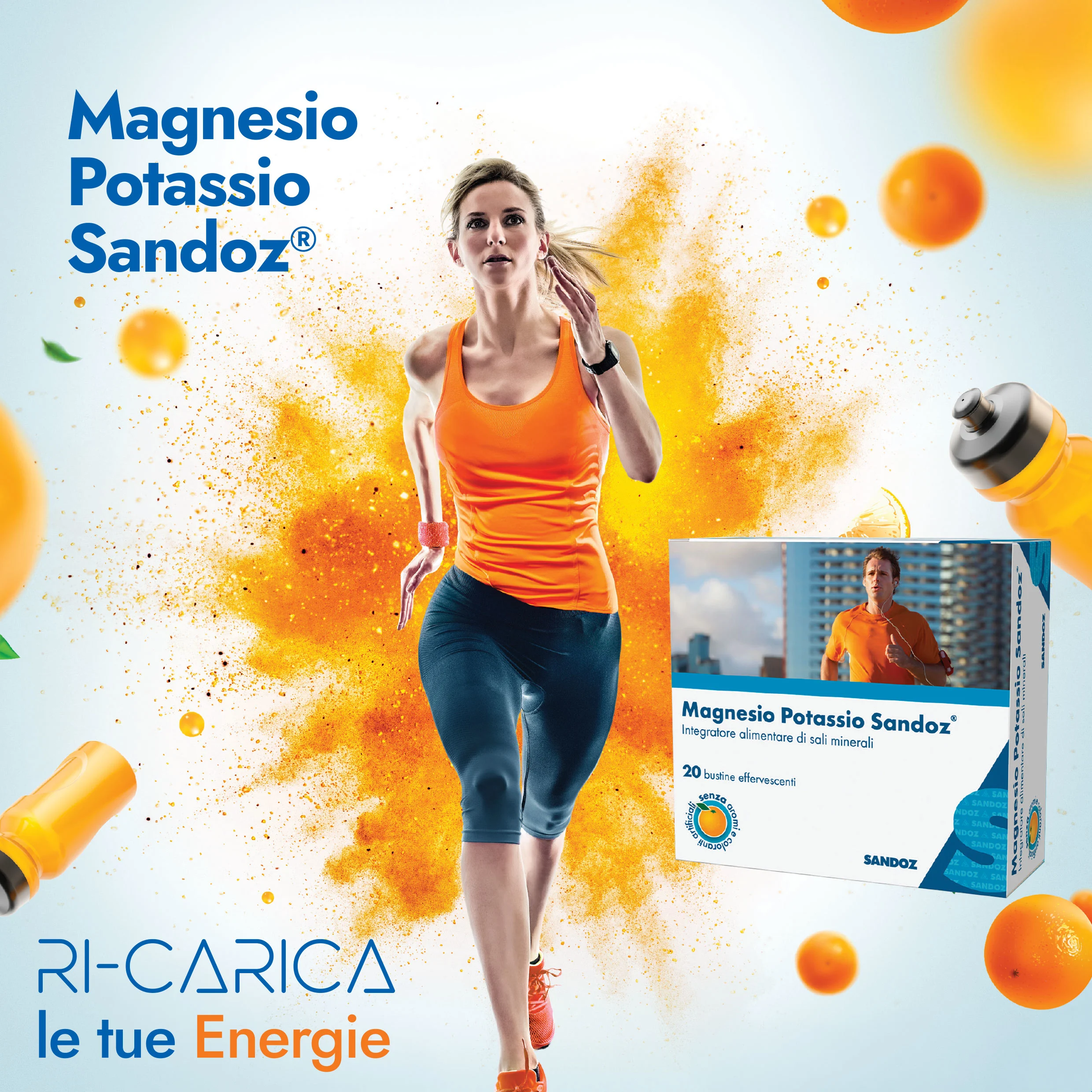 magnesio potassio sandoz