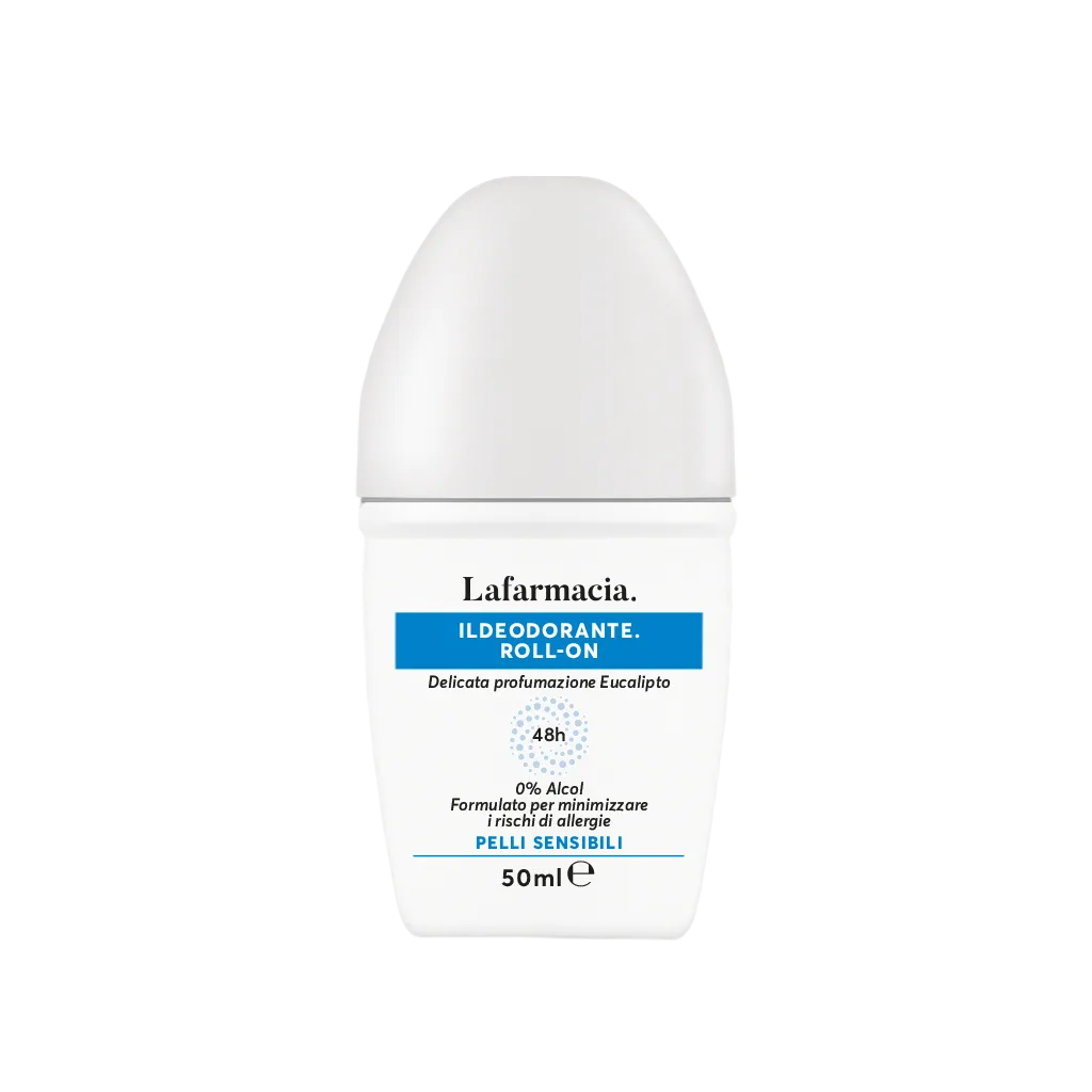 Deodorante roll-on antitraspirante 48h all’eucalipto 50 ml