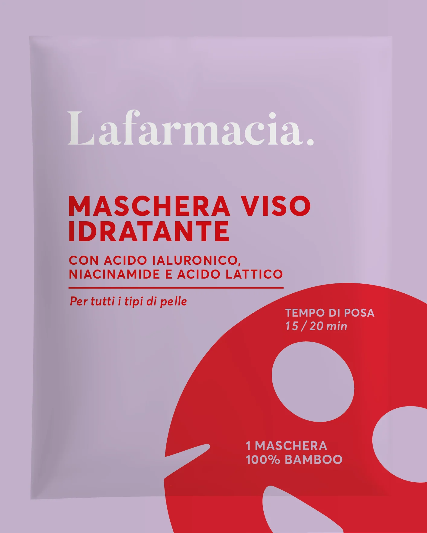 Maschera viso e occhi idratante – monodose