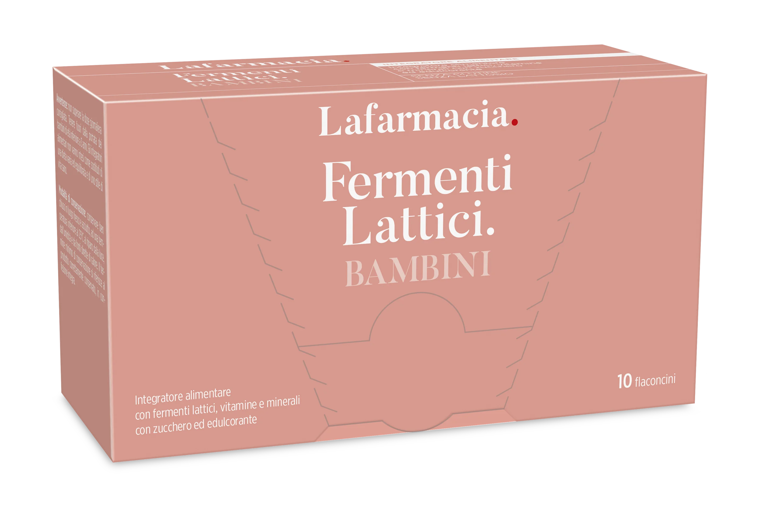 Integratore di probiotici vivi e Vitamine del gruppo B in flaconcini