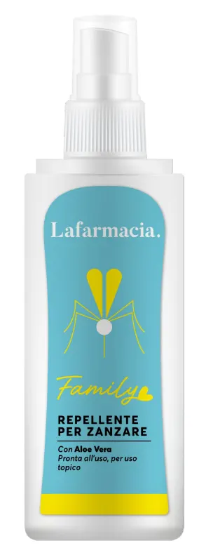 Repellente contro zanzare per tutta la famiglia 100ml