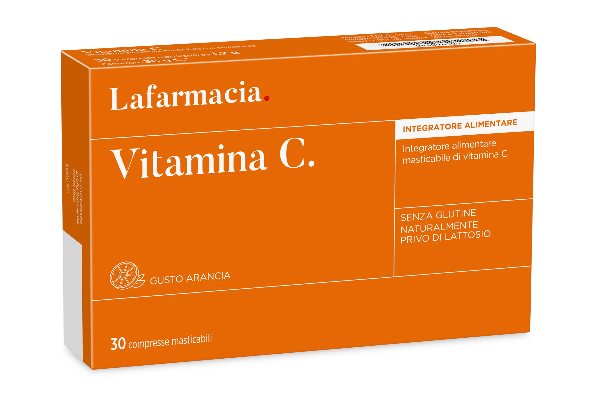 Integratori di Vitamina C in compresse masticabili