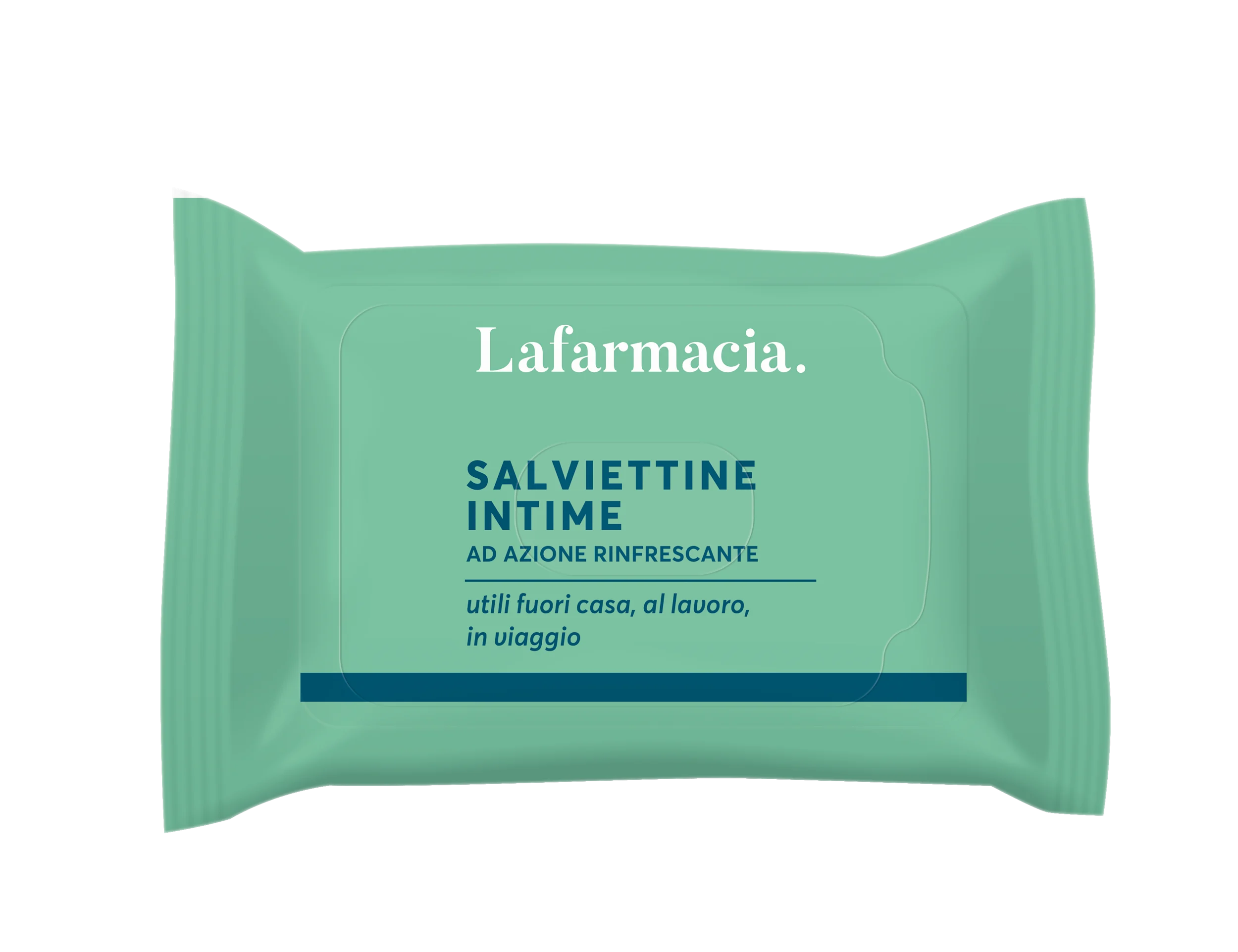 15 salviettine intime igienizzanti e rinfrescanti, formato viaggio
