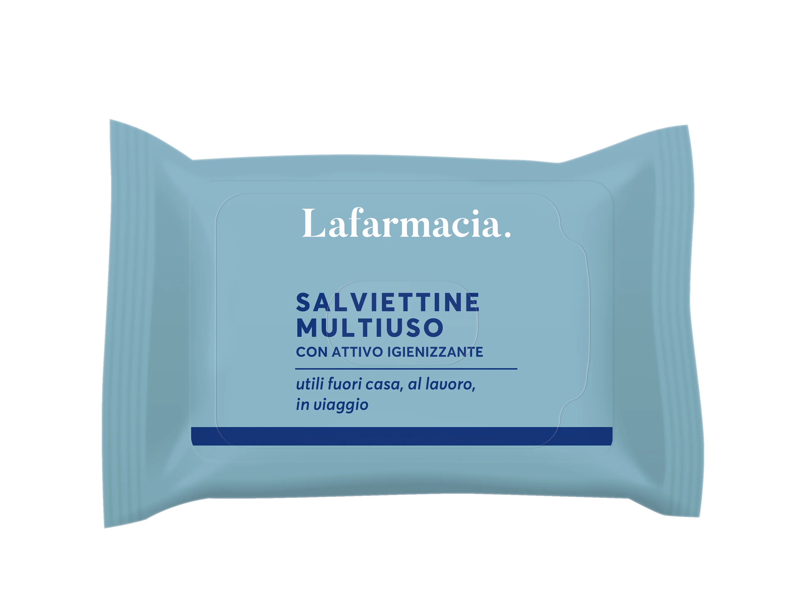 Salviettine Multiuso con azione antibatterica, formato viaggio