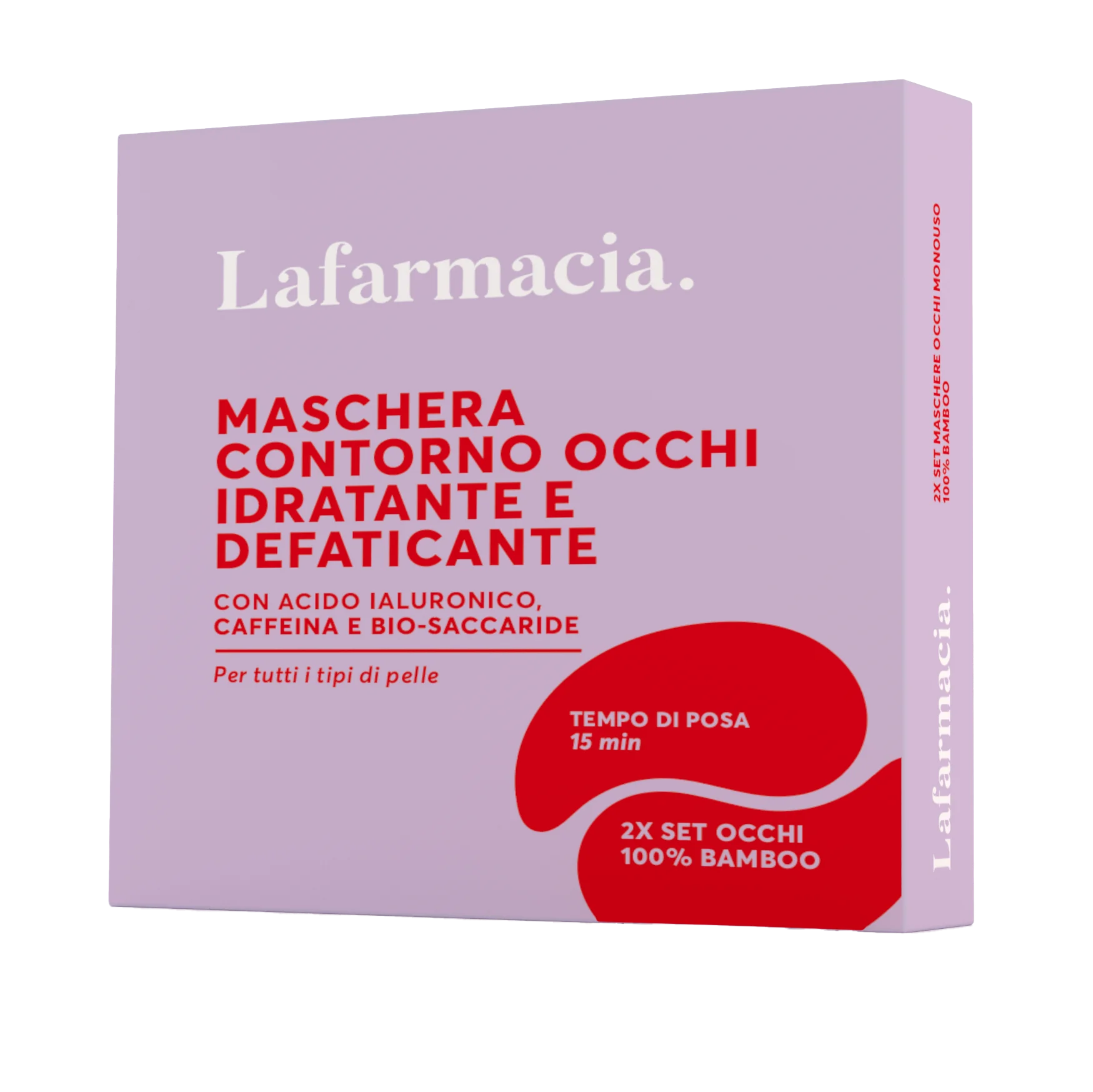 Maschere contorno occhi idratante e defaticante -2set