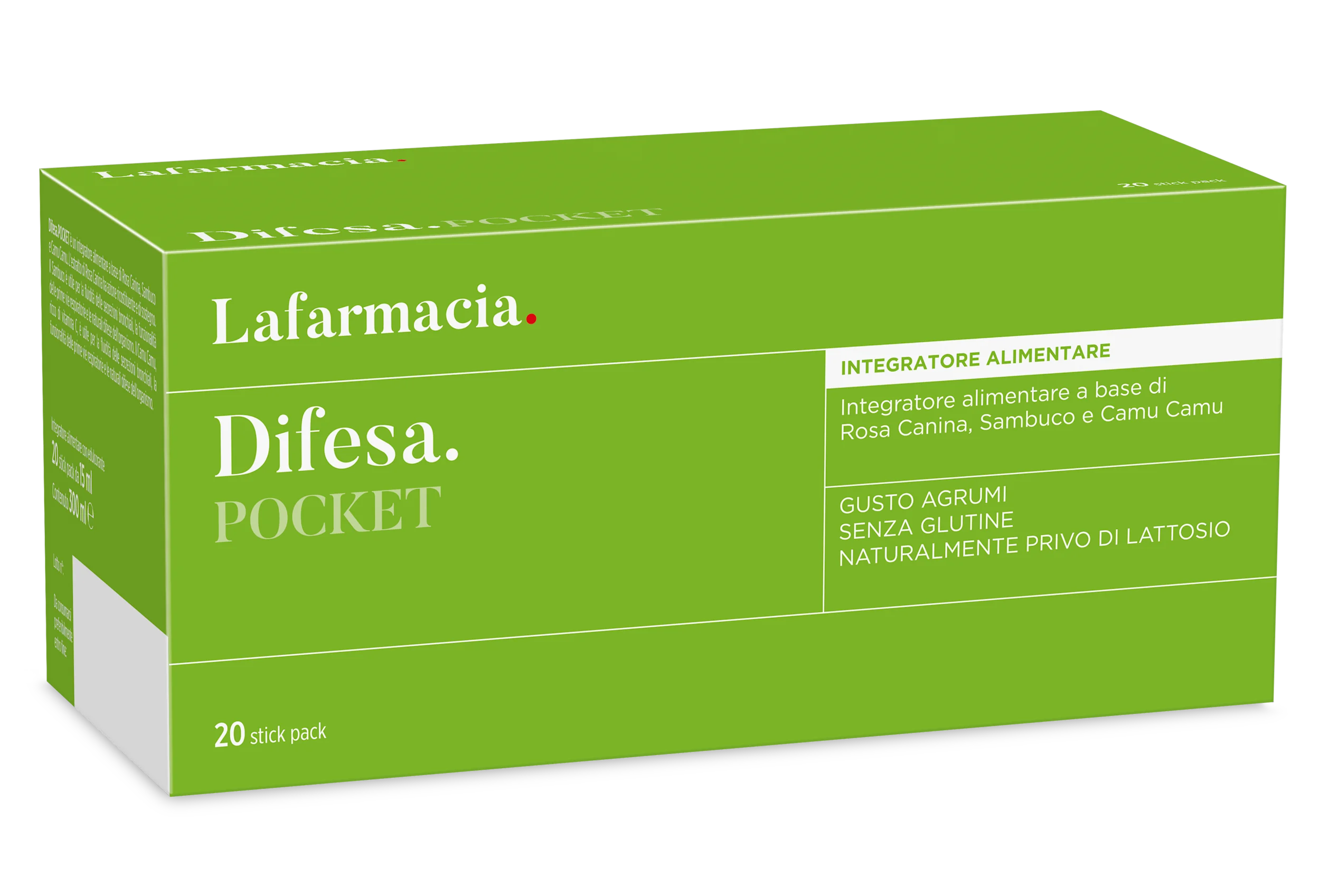 Integratore a base di Vitamina C per le difese dell’organismo 20 stickpack.
