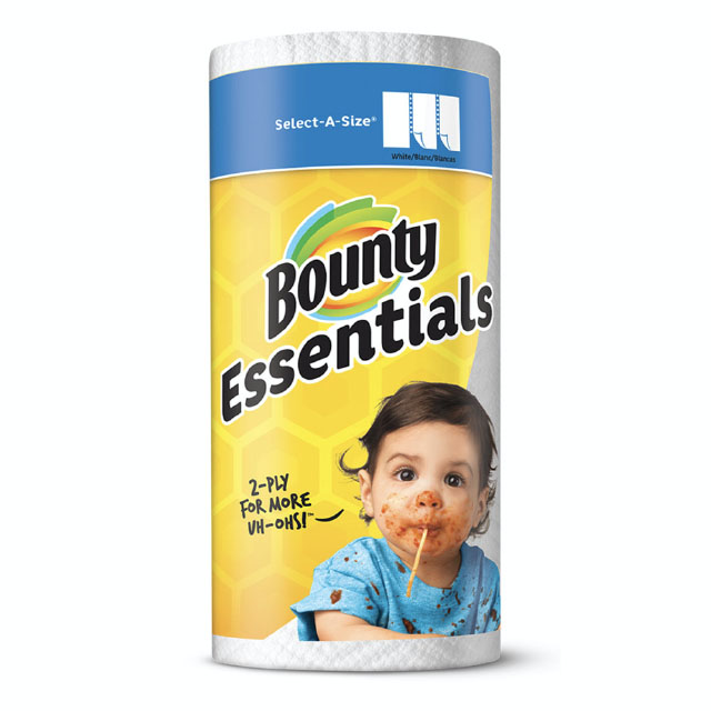Bounty Essentials Select-A-Size Sheet Paper Towel Rolls