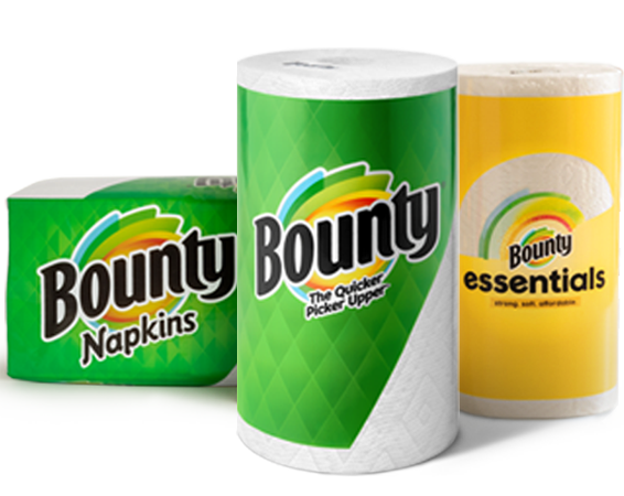 Bounty paper towels @ the P&G headquarters! 