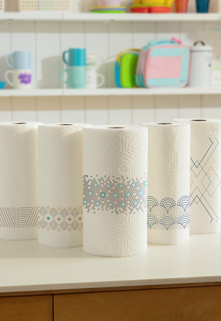 How to install papertowels in the holder @Bounty Paper Towels