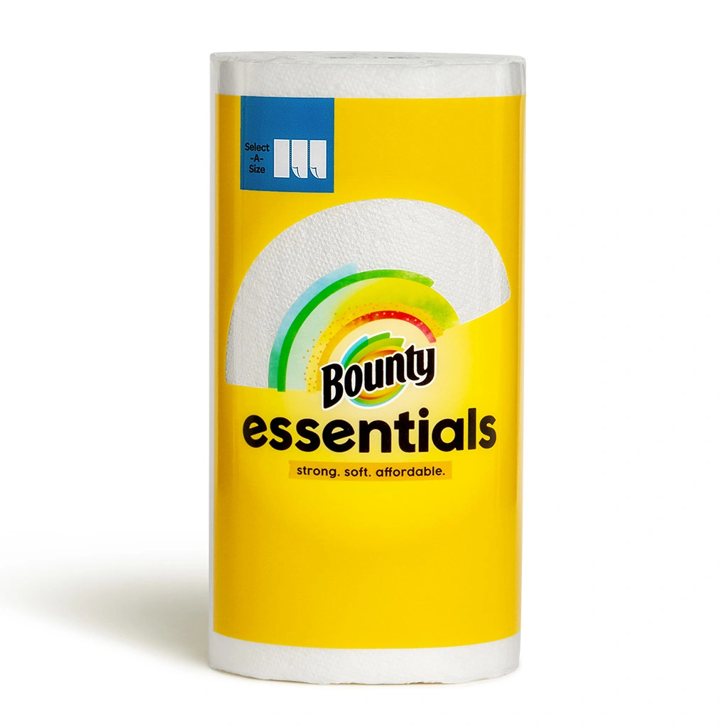 Bounty Essentials Select-A-Size Sheet Paper Towel Rolls