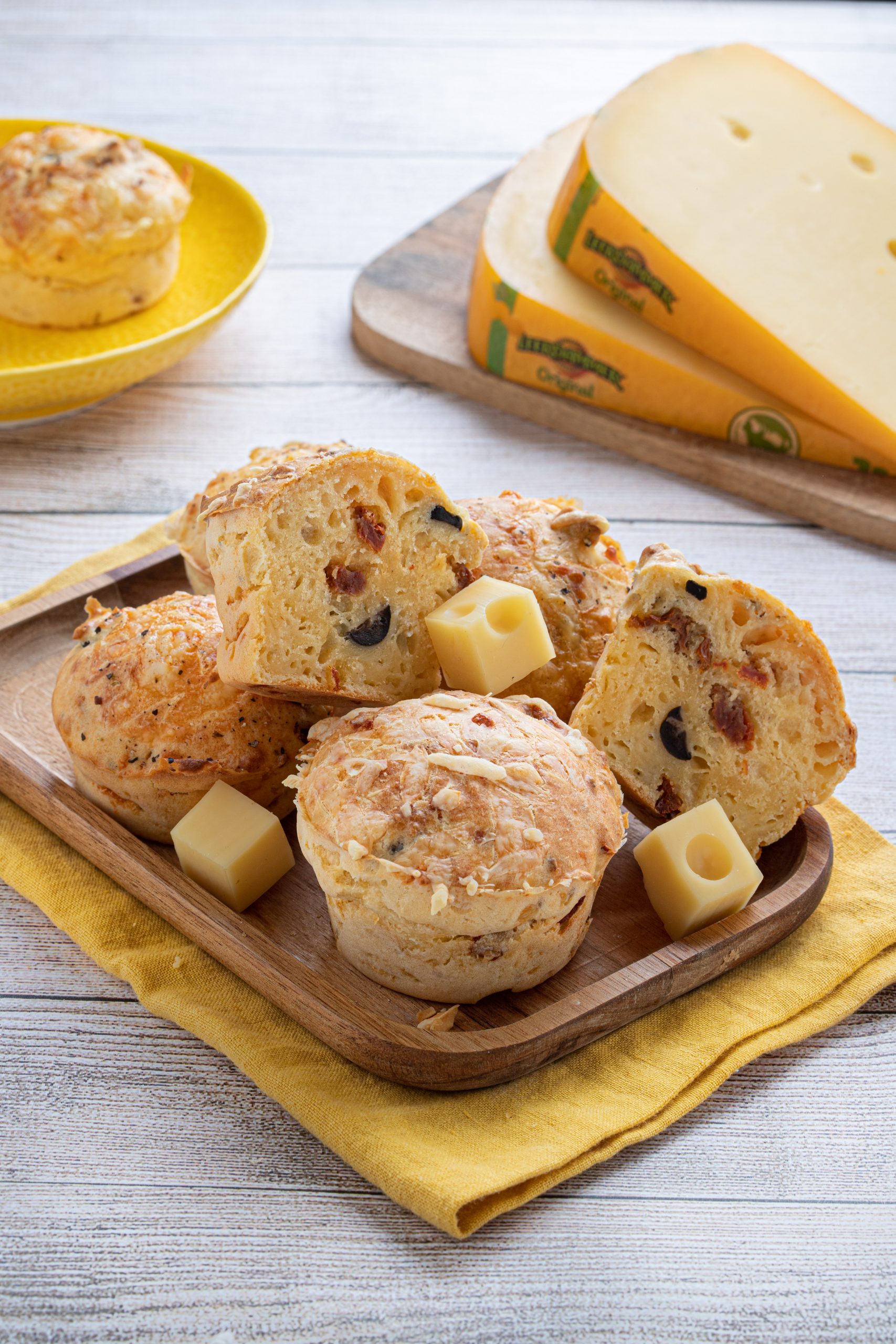 Muffins salés au Leerdammer