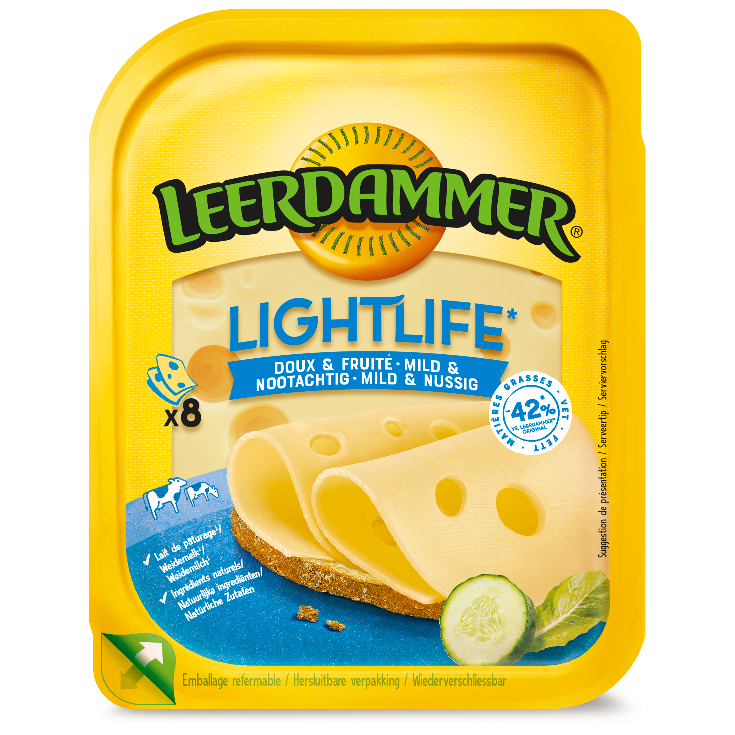 [LEERD - Image] - Leerdammer® Lightlife product