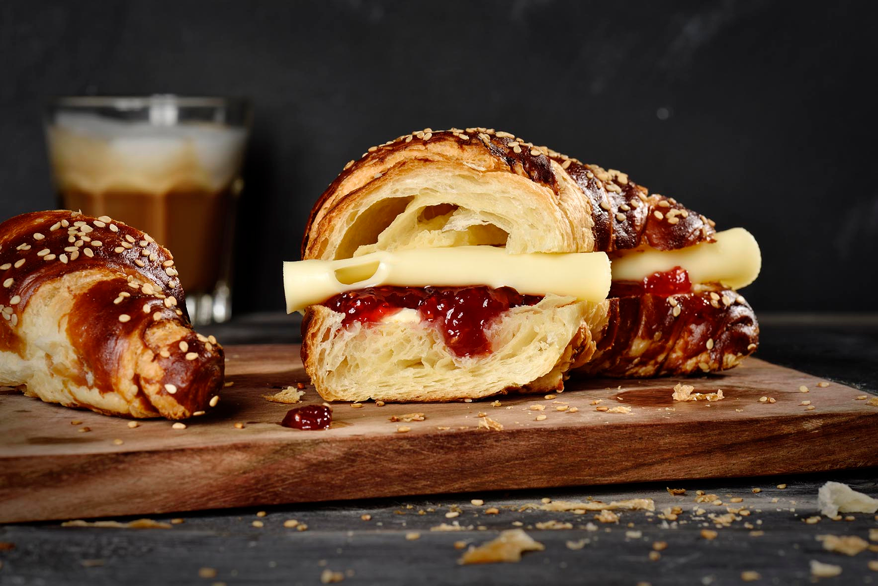 118. JPG HD-Leerdammer Germany Social Scanwich Marmelade Cheese