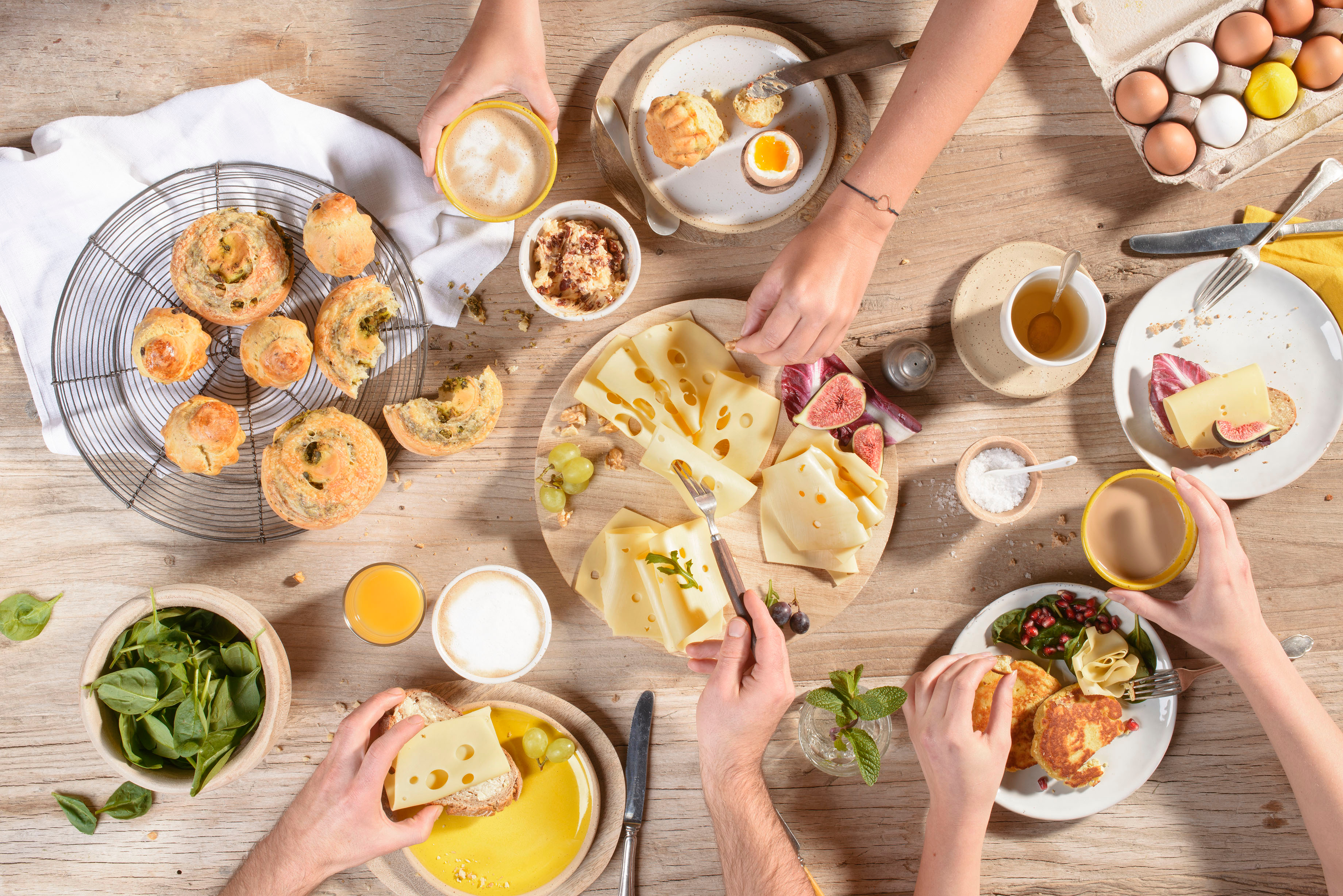 Escargots fromage-noix