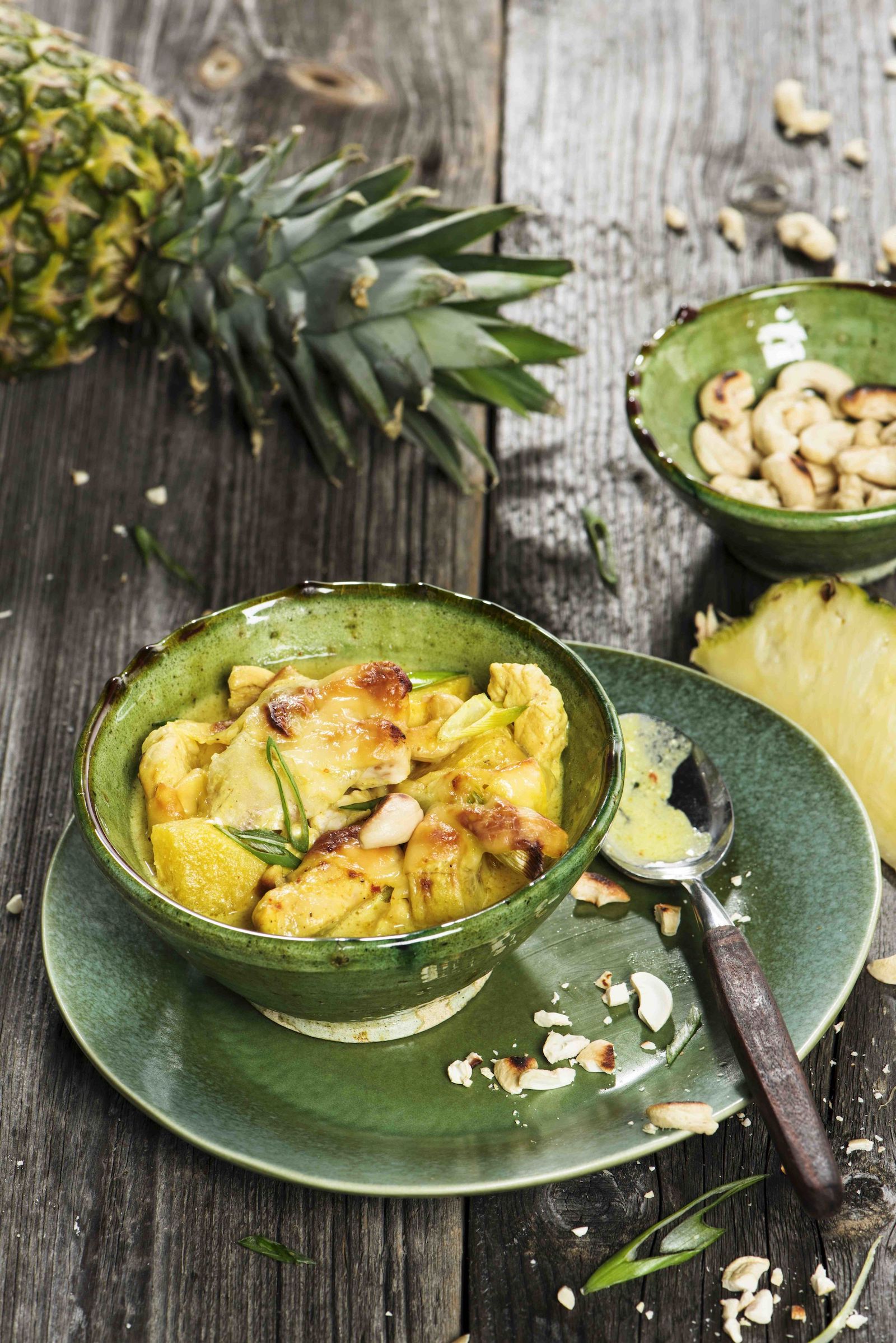 Curry di pollo fruttato