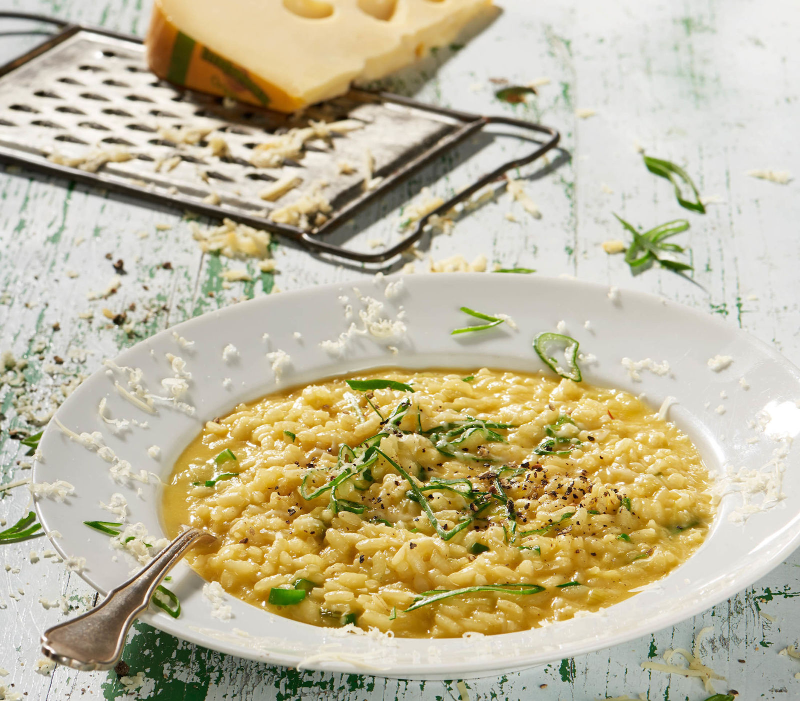 Goldenes Risotto