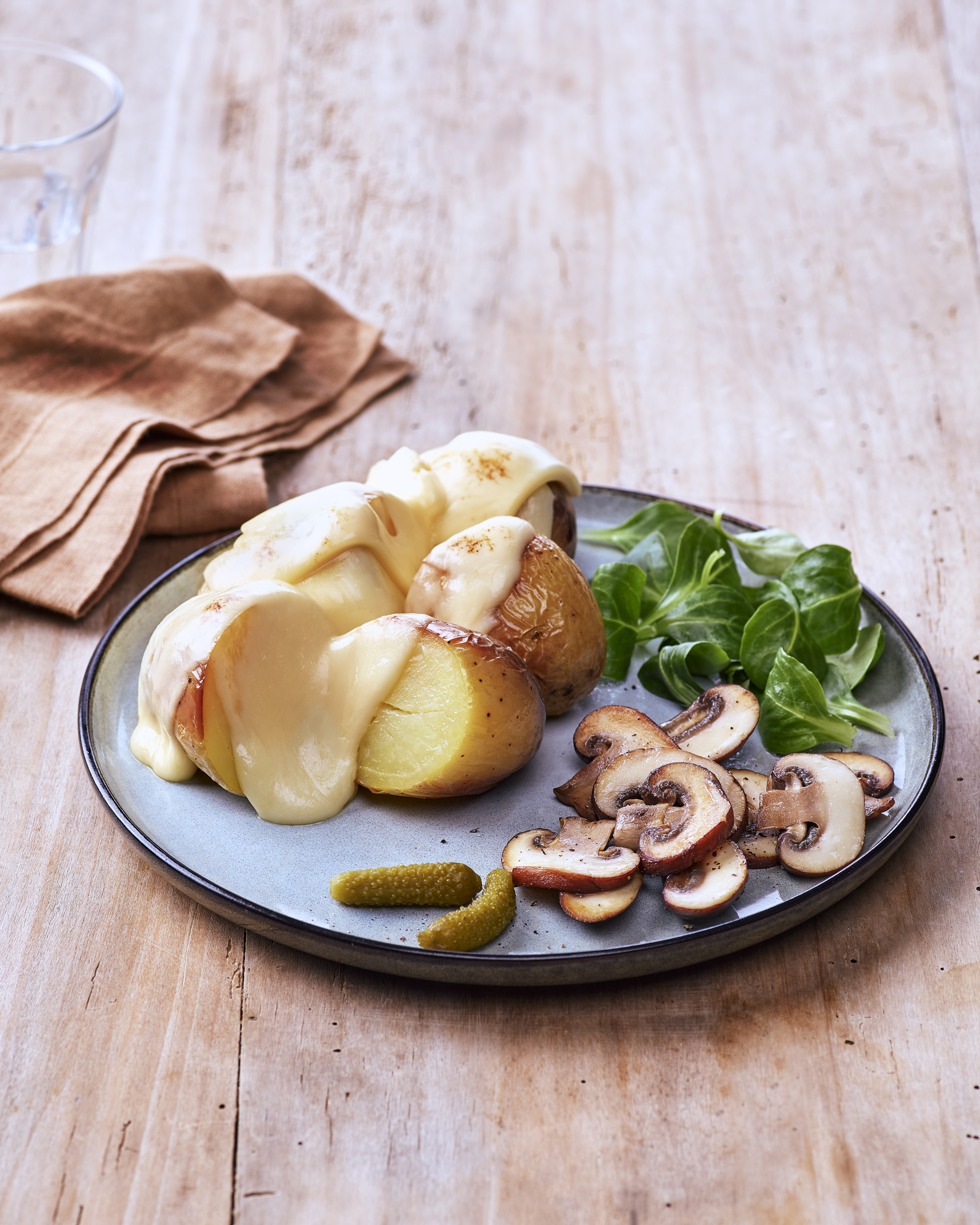 Raclette mit Leerdammer