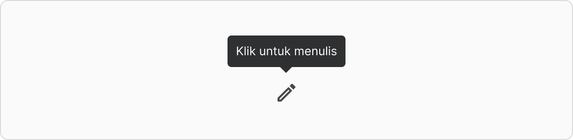 Tooltip - container